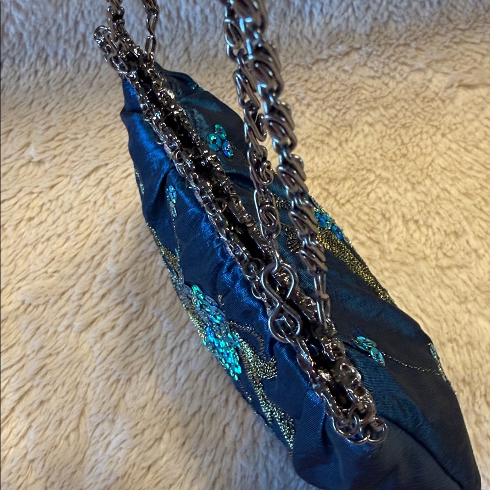 ERMO Vintage Sequin Clutch Bag - Picture 8 of 16